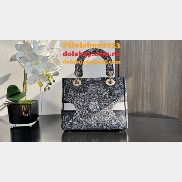 Exquisite Lady Dior 24cm Replica - Unmatched Elegance & Craftsmanship