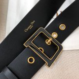 Christian Dior Replica Belts 3.5CM & 5.0CM Black Shop Online Now