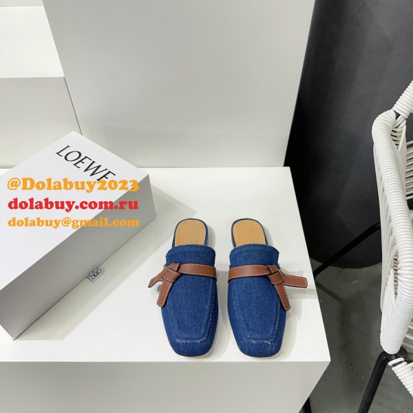 Loewe Replica Gate Mule Slippers High Quality Shoes