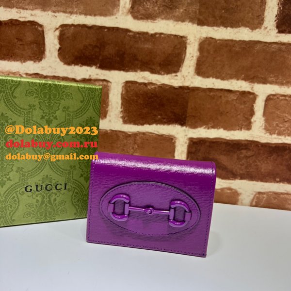 Gucci Buy Horsebit 1955 Card Case Wallet Compact 621887 Fashion