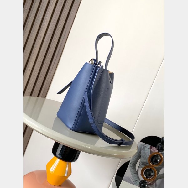 Wholesale Loewe Mini Grained Pebble Bucket Bag #9047