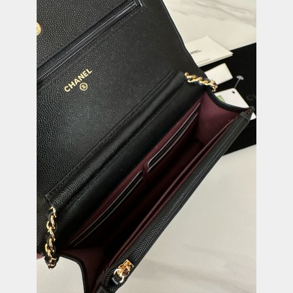 CLASSICAL Knockoff CC WOC SMALL CAVIAR LEATHER CHAIN BAG