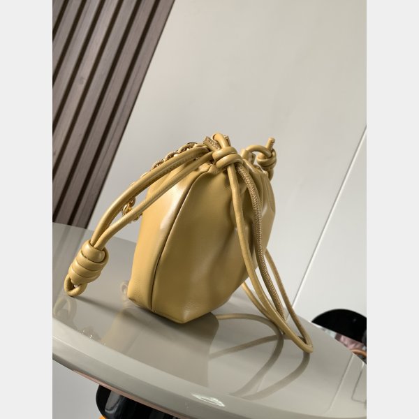 Replica Loewe MINI/Medium Flamenco Purse In Mellow Nappa Lambskin