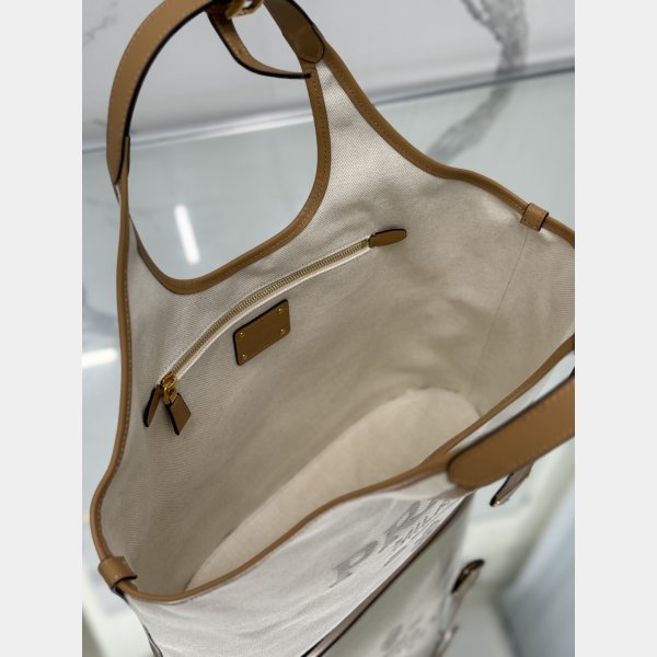 Top Quality Prada Milano canvas handbag 1BG472