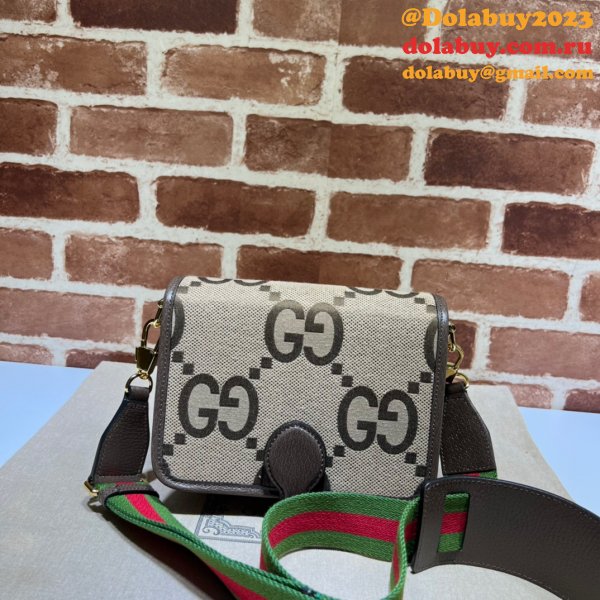 Gucci High Quality Replica Jumbo GG Canvas Shoulder 699438 Bag