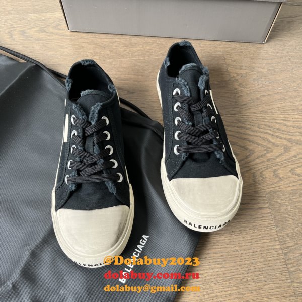 Best Quality Replica Balenciaga Paris Canvas Shoes