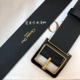 Christian Dior Replica Belts 3.5CM & 5.0CM Black Shop Online Now