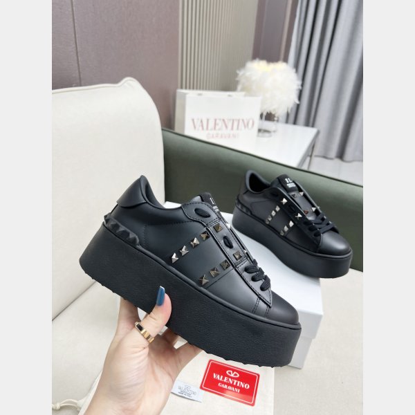 Valentino Replica Garavani Rockstud Untitled Platform Shoes