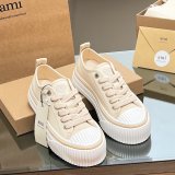 Ami Paris High Quality Platform Tpu Canvas Replica Shoes