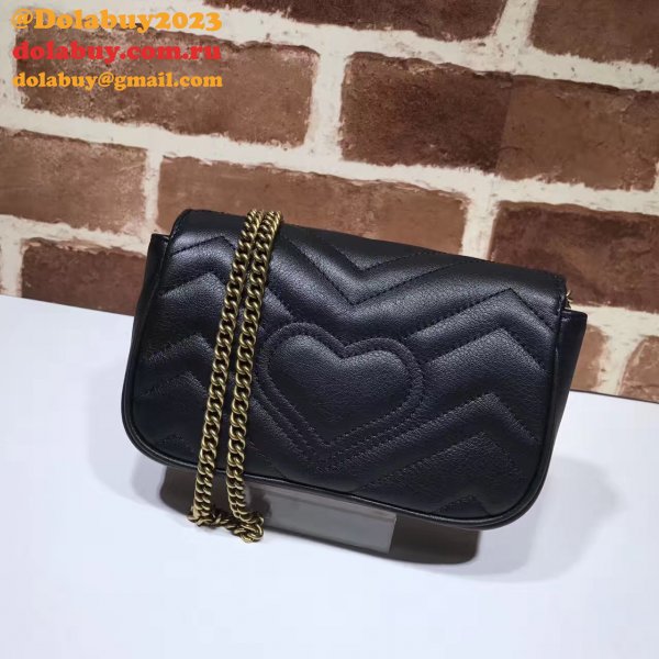 Gucci Marmont Fashion Mini Chevron bag 476433