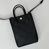 GG Crossbody Gucci 790133 Black Super AAA+ Designer Replica Bags