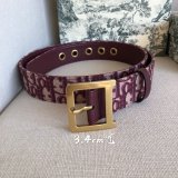 Christian Dior Replica Belts 3.4cm Accessories Belts