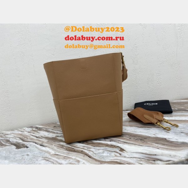 High Quality Celine Bags Sangle Brown Sale