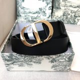 UK Top Quality Christian Dior 3.5CM Multi-color Belts