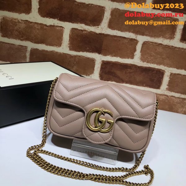 Gucci Marmont Fashion Mini Chevron bag 476433