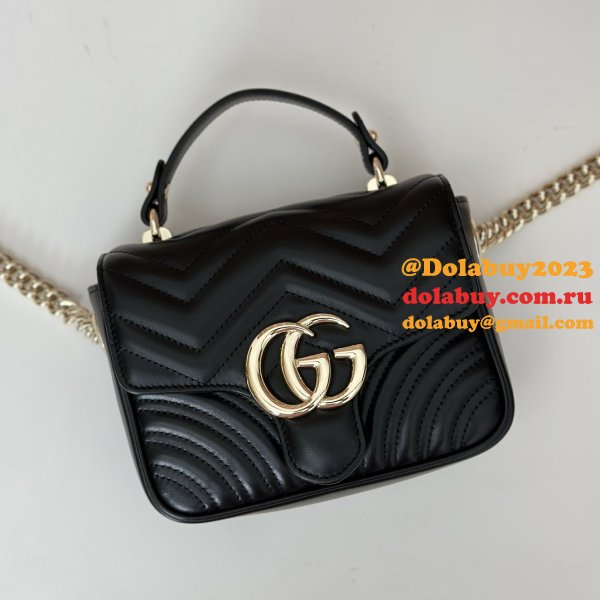 Best GG Marmont Gucci 811238 Top Handle Knockoff Bag