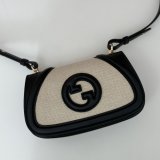 Gucci Blondie Knockoff 815700 Shoulder Natural Canvas Bag