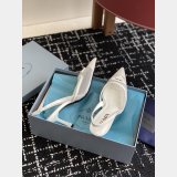 Prada 1:1 Mirror Mesh Fabric Slingback Pumps