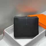 Luxury Hermes Steve Light Junior Mailing Envelope Bag