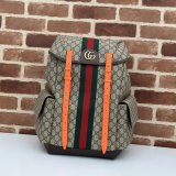 Gucci GG Supreme Ophidia Inspired Backpack 7 Star 598140 Straps