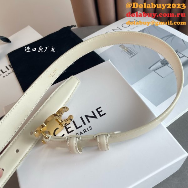 Replica Celine Inspired 18/25MM Top Quality Belt