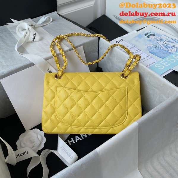 Top quality Fake Small Flap Lambskin CF 23cm