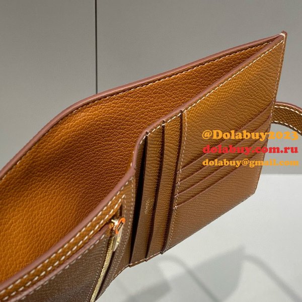 High Quality Luxury HERMES Best Epsom Wallet