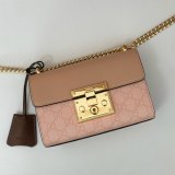 Luxury Padlock Gucci Copy GG Shoulder 409487 Bag