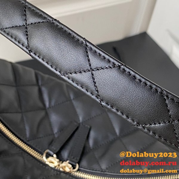 Replica Designer Maxi Black AS4339 Hobo 1:1 Mirror Bag