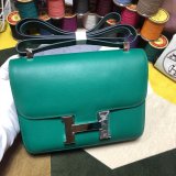 Hermes Constance Bag 23cm Epsom Leather Green