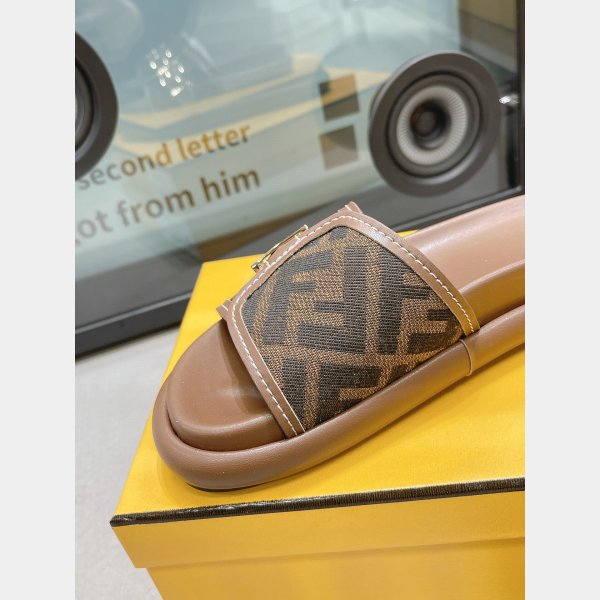 Cheap Fendi Reflections Knockoff Sandals Shoes On Sale