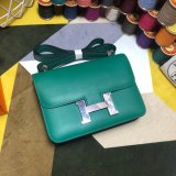 Hermes Constance Bag 23cm Epsom Leather Green