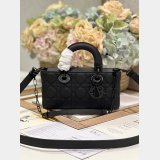 Luxury Replica Dior Designer 9031 Lady D-Joy Black Bag