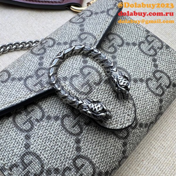 I Buy Replica Dionysus Chain Wallet Metallic 696804 Bag