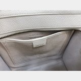 Buy Online Celine White Nano Luggage Bag-168243