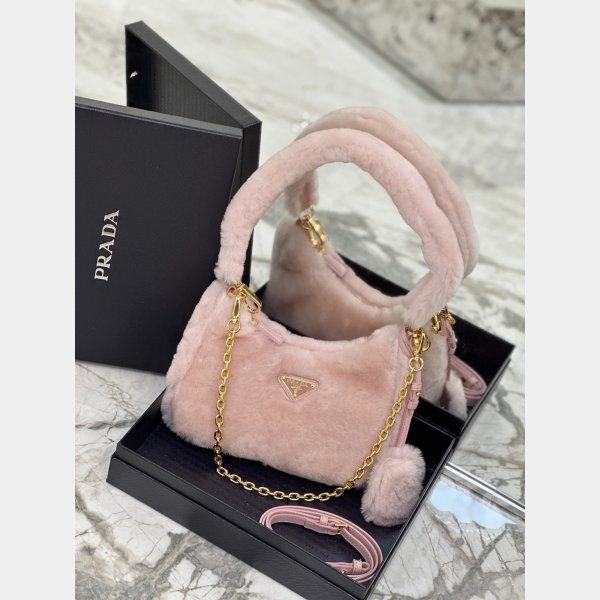 Best High-Quality Portsexy Hobo 1BC204 Prada Replica Handbags