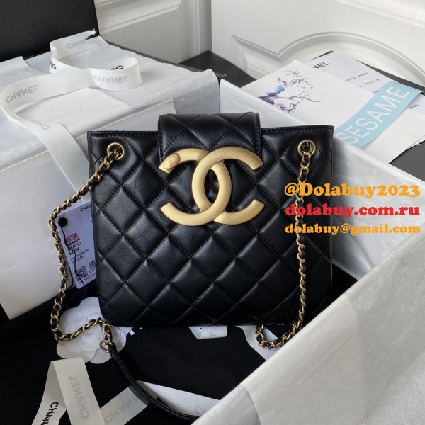 Shop Duplicate High Quality 2024 Cruise Shoulder Black AS4596 Bag