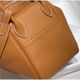 Replica Brown Hermes Lindy 26cm Bags Sale Outlet Online