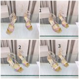 High Heeled Sandals Duplicate Heel: 8.5 cm / 10cm Jimmy Choo Shoes