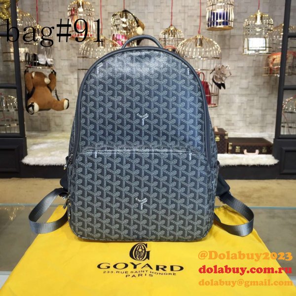 Cheap Top Quality Goyard Multi-Color Backpack Bags