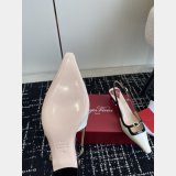 Roger Vivier Wholesale Slingback Heels Designer Knockoff Shoes