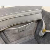 Celine Replica Luggage nano shopper handbag Shoulder Gray bag