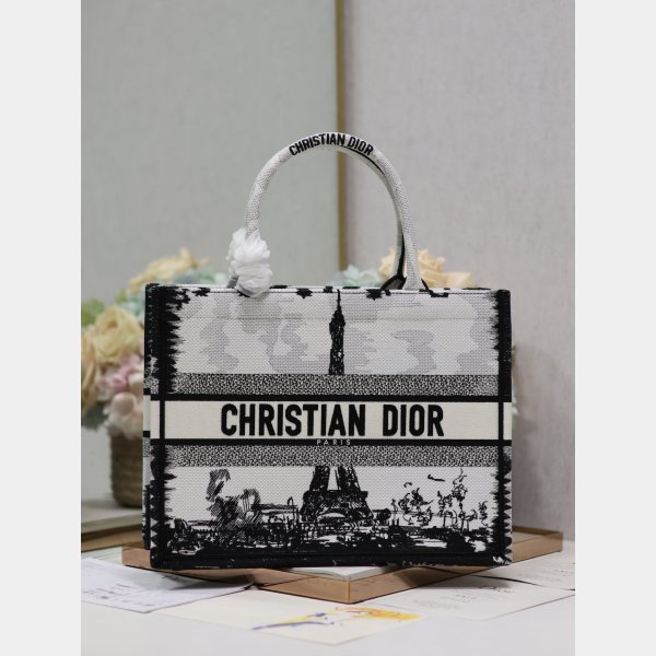 Top Quality DIOR Eiffel Tower BOOK TOTE