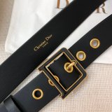 Christian Dior Replica Belts 3.5CM & 5.0CM Black Shop Online Now