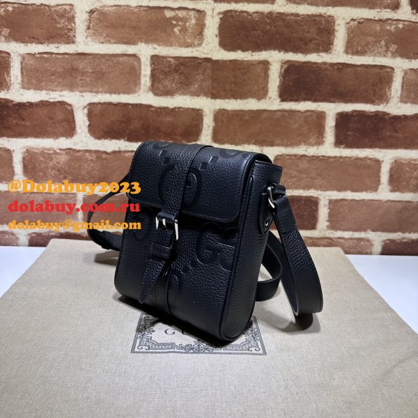 Jumbo GG 1:1 Mirror Messenger 760235 Gucci Replica Bag