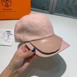 Hermes High Quality Canvas fabric Peaked cap