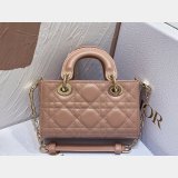 Designer Replica Dior D-joy 16CM Pink Bags For Sale