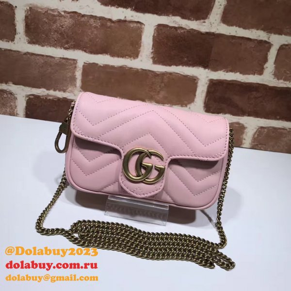 Gucci Marmont Fashion Mini Chevron bag 476433