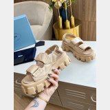 Buy New Replica Prada Roman Platform Sandals Luxury Shoes