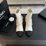 Top Quality Chanel Short Lambskin Boots